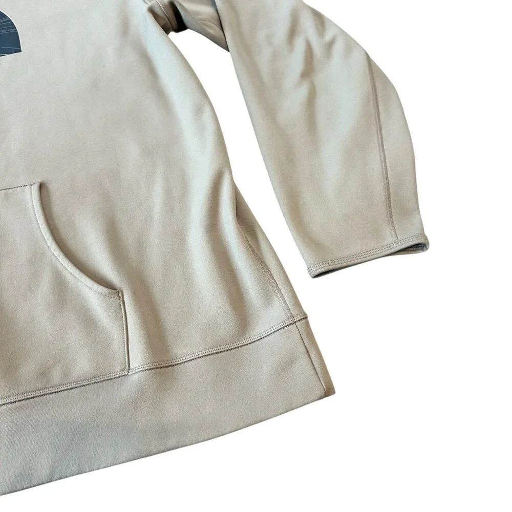 The North Face Men Sweater XXL‎ Gray Hoodie Pullover Sweatshirt Logo Pocket READ